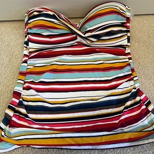 NEW Anne Cole Bandeaukini swim top